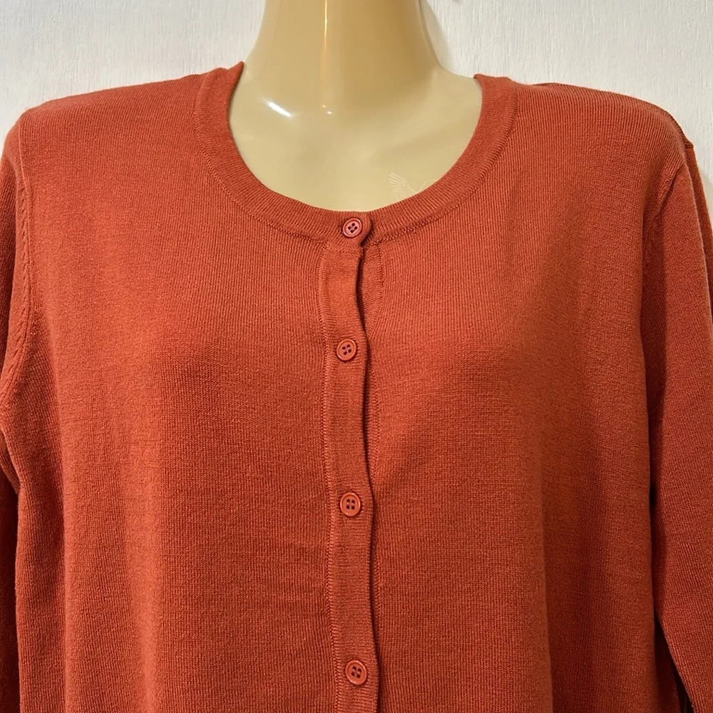 MAK SWEATER WOMEN SWEATER ELBOW SLEEVE SIZE MD - Picture 5 of 8